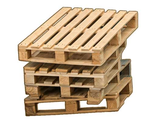 پالت چوبی استاندارد صادراتی با گواهی ISPM 15